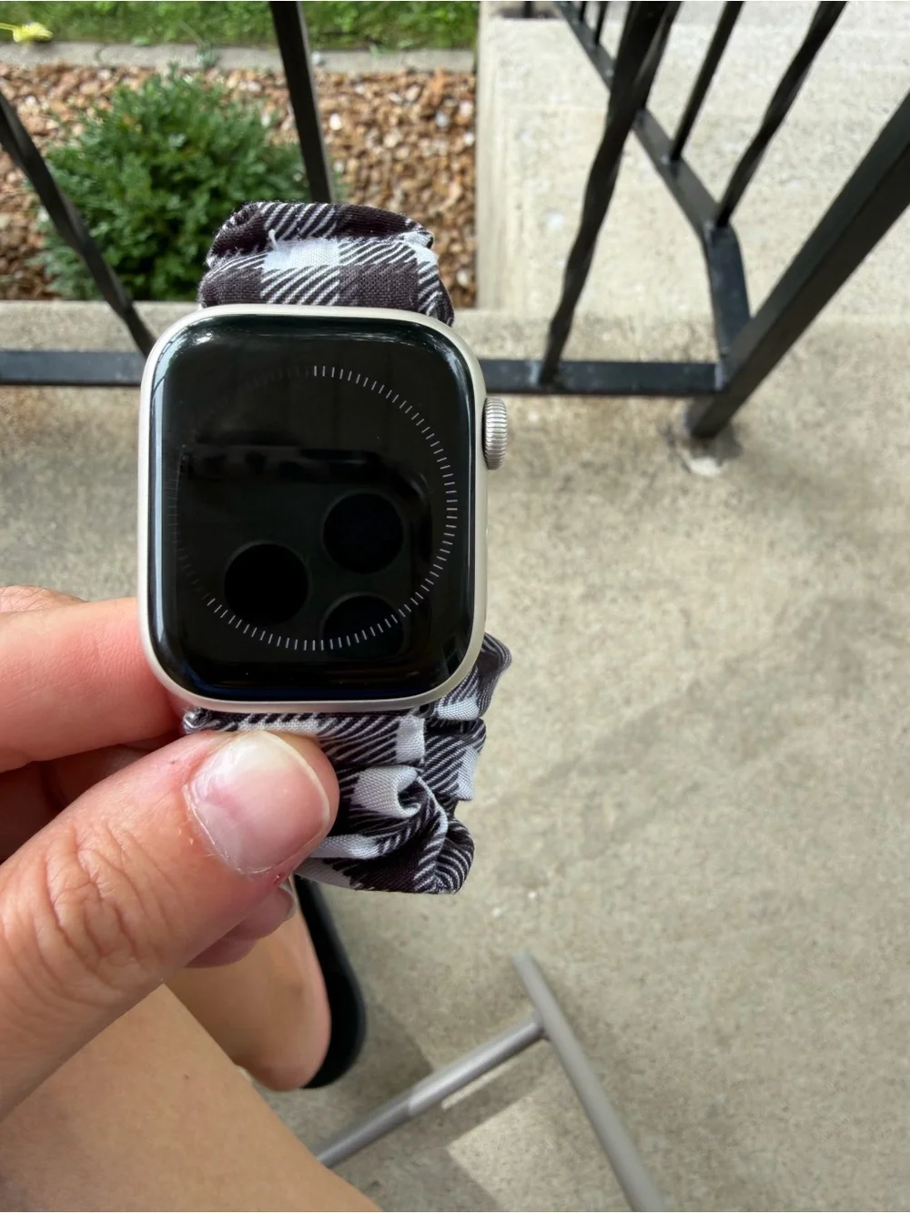 Apple watch shown